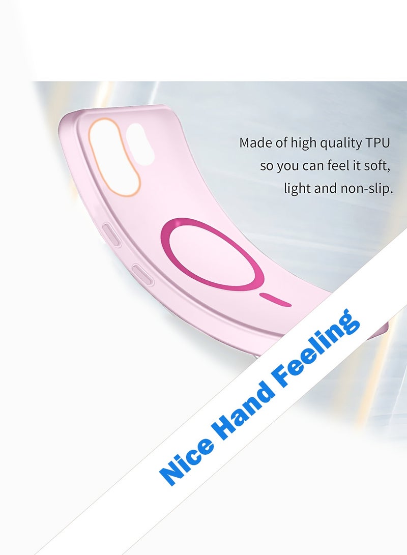 Wtech Nothing CMF Phone 2 Pro 5G 2025 Hybrid Translucent Magsafe with Magnetic Charging Raised Camera Lips Elegant Look Case Cover (MCMPMN) - Baby Pink - Image 3