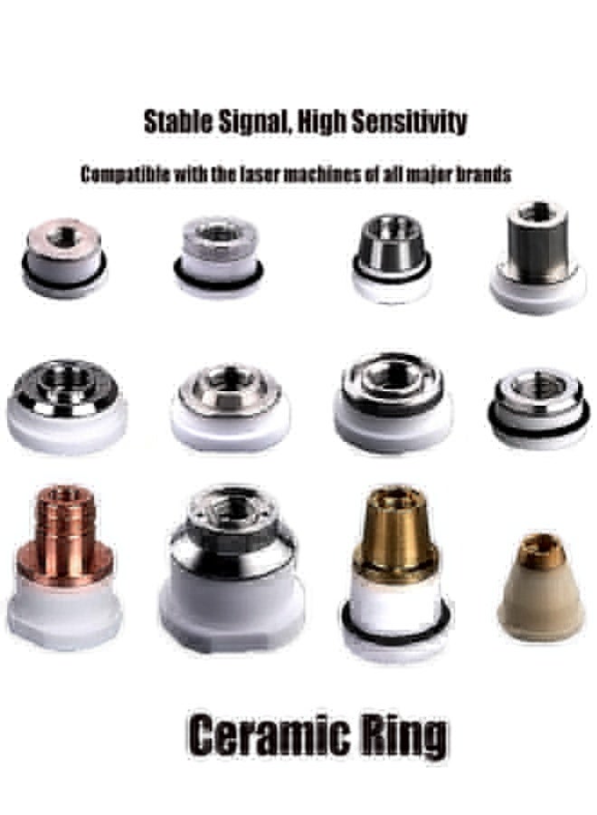 حلقة سيراميك لحام بالليزر D17.8M8H11 عالية الجودة من الشركة المصنعة الأصلية | دقة عالية، مقاومة للتآكل والحرارة | مقاومة للرذاذ لتحسين جودة اللحام - Image 3