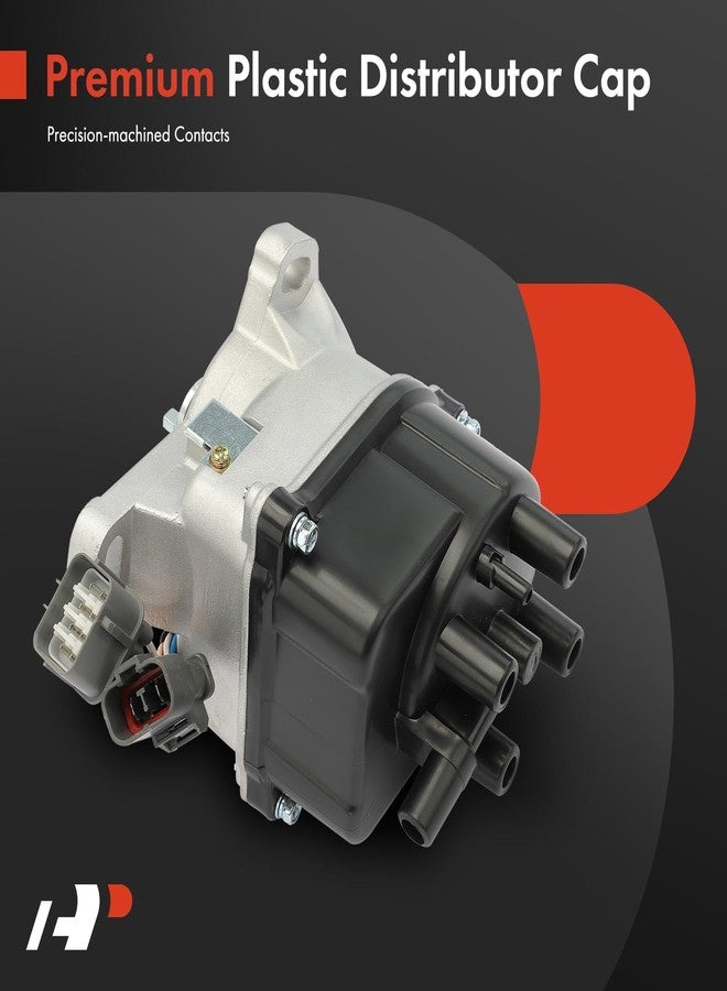 A-Premium Ignition Distributor with Cap and Rotor Compatible with Honda Prelude 1992 1993 1994 1995, 2.2L 2.3L - Image 5