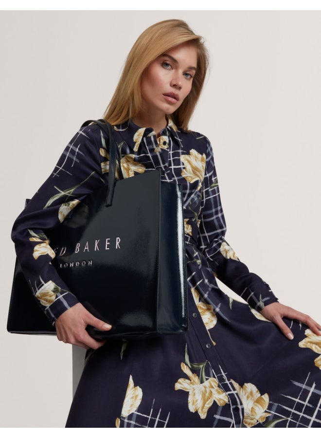Ted Baker حقيبة أيقونية مطبوعة كبيرة جداً - Image 2