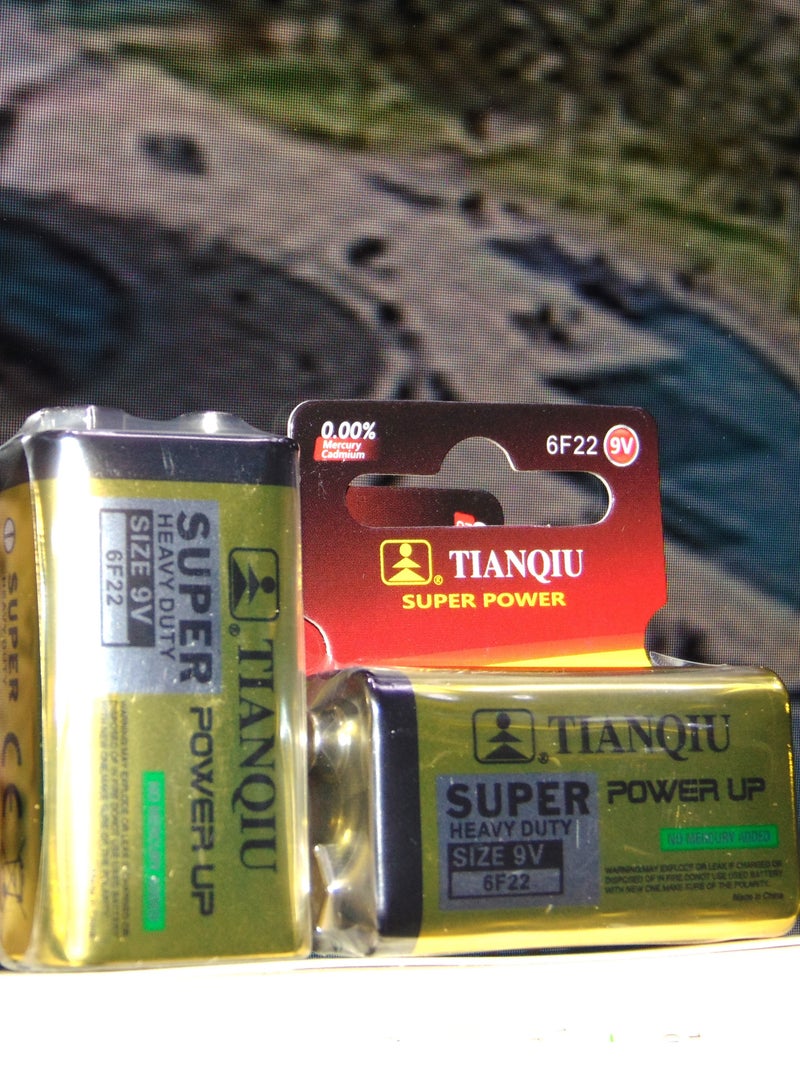 TIANQIU Tianqiu "Super Power Up" 9V Battery - Reliable and Continuous Performance (6F22)  - Image 5