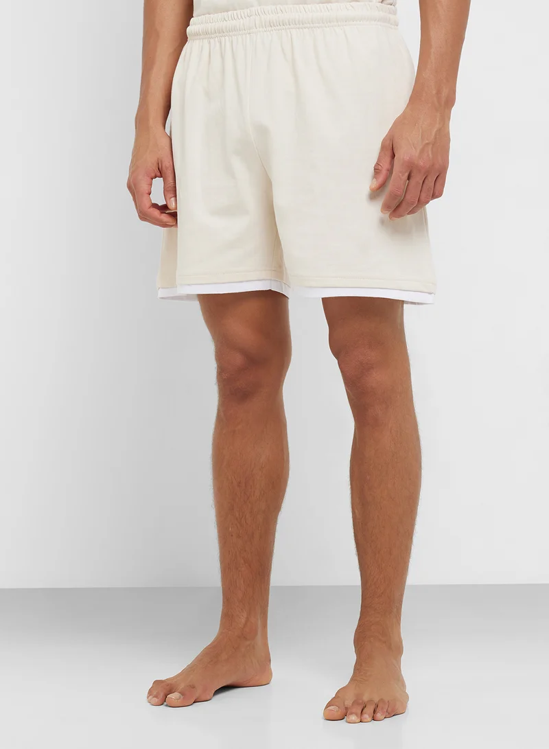 Seventy Five Nightwear T-Shirt & Shorts Set