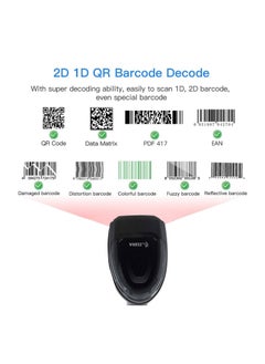 ZEBRA Zebra DS8178 1D 2D Wireless Barcode Scanner Bluetooth QR Black Code Imager with Cradle and USB Cord Scan-(DS8178-SR7U2100SFK)  - Image 5