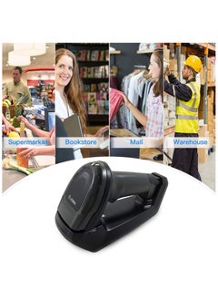 ZEBRA Zebra DS8178 1D 2D Wireless Barcode Scanner Bluetooth QR Black Code Imager with Cradle and USB Cord Scan-(DS8178-SR7U2100SFK)  - Image 4