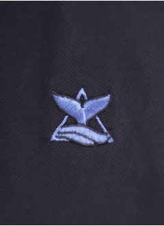 GIORDANO Men's Embroidery Solid Polo - Black  - Image 5