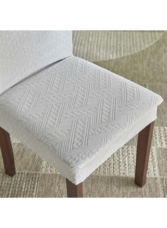 Home Box Comfino Knitted Jacquard Chair Cover  - Image 4