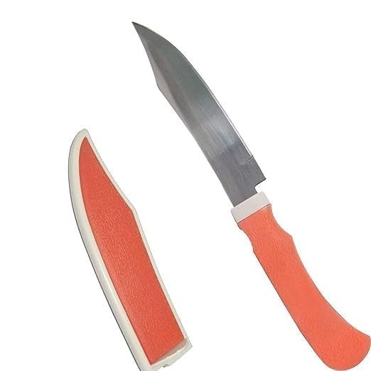 Yanmai Stainless Steel Kitchen Knife – Multipurpose Vegetable & Fruit Knife with Protective Cover for Safe Storage - Image 5