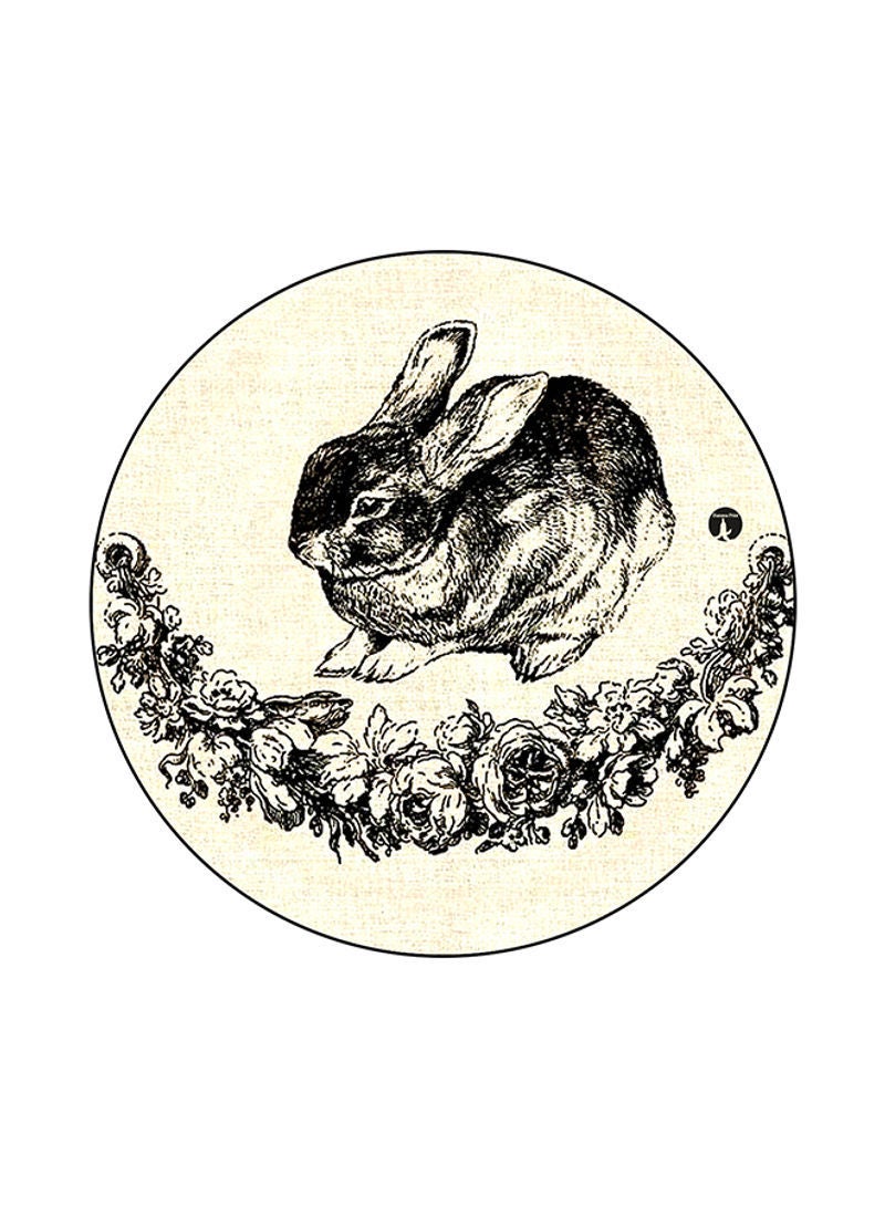 Printed Round Mouse Pad Multicolour