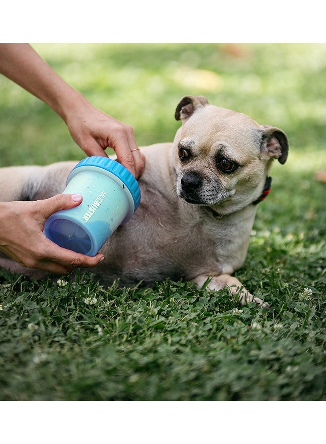Dexas MudBuster Portable Dog Paw Cleaner, Small, Blue - Image 2