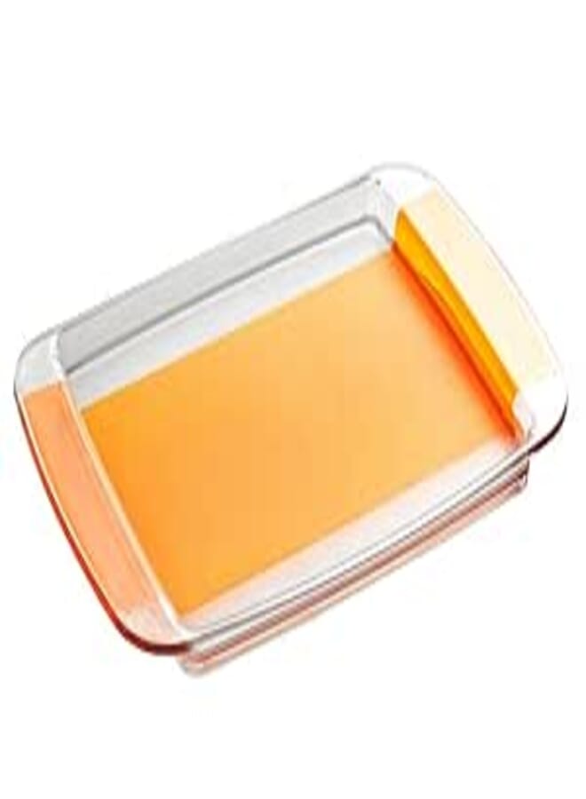 Omada M4219GI Bicolor Serving Tray with Non-Scratch Bottom (Yellow)
