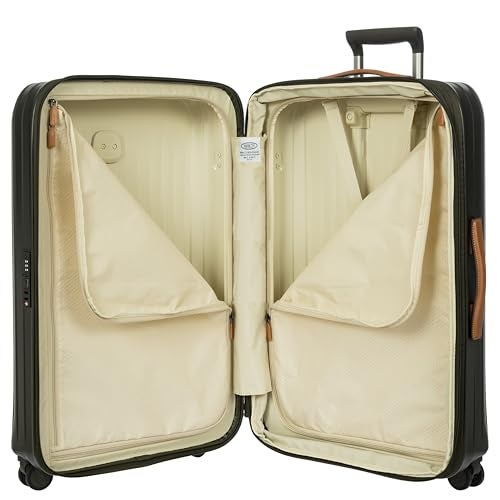 Bric's Brics Taormina UltraLight Checked Luggage Expandable Hard Shell Suitcase with TSA Lock AntiTamper Zippers 360 Spinner Mobility Wheels 30 Inch Olive - Image 3
