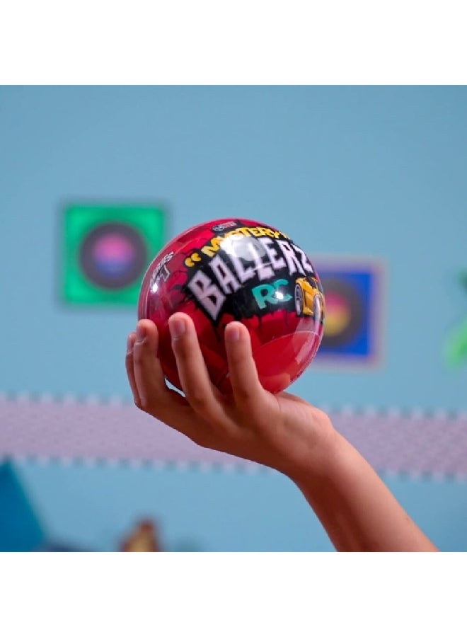 اتش اس تي مستري بولرز سيارة قابلة للتجميع بتصميم متنوع داخل كرة أحمر 10 × 10 × 10 سم BZ001-A1 - Image 3