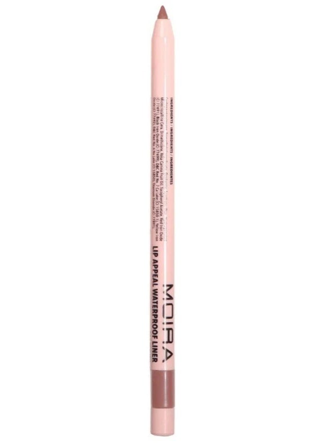Moira Lip Appeal Waterproof Liner 004 Afterparty 0.6g - Image 1