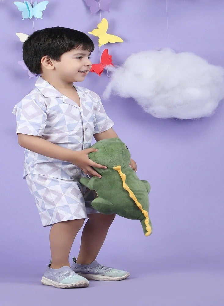 بولكاتوتس طقم منسق بأكمام نصفية من Polka Tots - أرجواني - Image 3