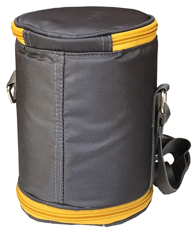 FOONTY Double Decker Waterproof Lunch Bag/Lunch Box(Grey,7060) - Image 2