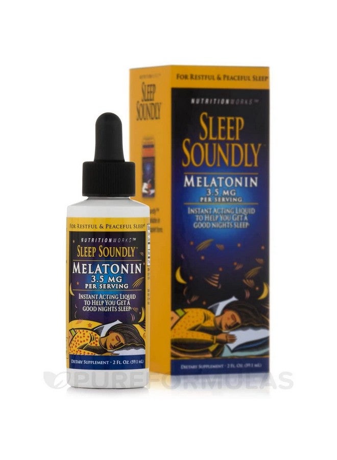 Sleep Soundly Melatonin, 2-Ounce Bottles (Pack of 3) - Image 2
