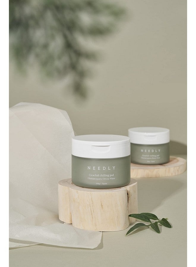 NEEDLY | Cicachid Chilling Toner Pad | Cooling & Soothing pad | Vegan Certified Cotton pad | - Image 3