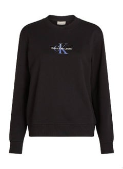 Women's Monogram Sweatshirt - Cotton, Black - pzsku/ZFF9B5249F549FC006F00Z/45/_/1738050816/378b8811-de49-4671-aaf8-f06b45c59fa2