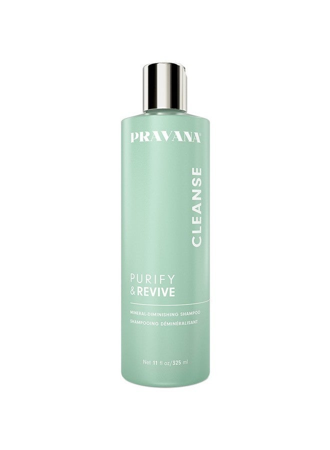 Pravana Purify & Revive Mineral Diminishing Shampoo | Instantly Removes Hard Water Deposits | Hydrates, Energizes, Volumizes | Eliminates Brassiness & Discoloration | 11 Fl Oz - Image 1