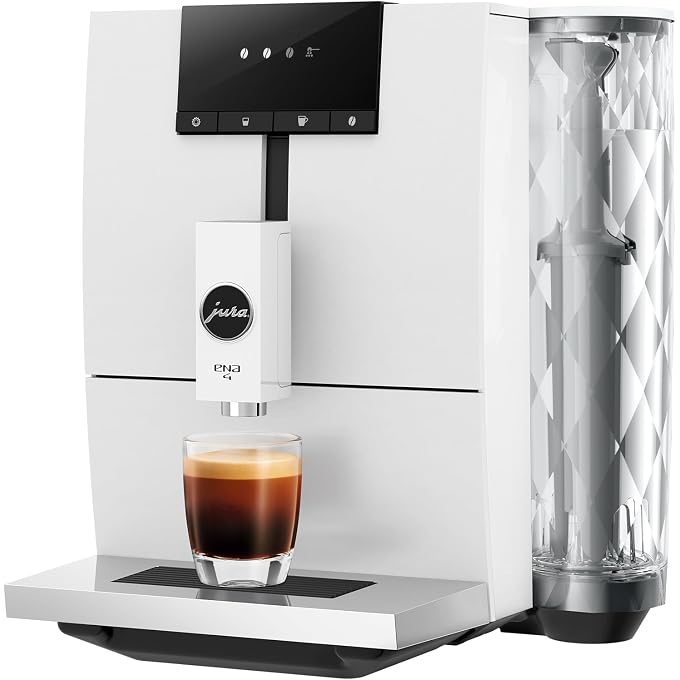 jura ENA 4 Full Nordic White Automatic Coffee Machine - Image 3
