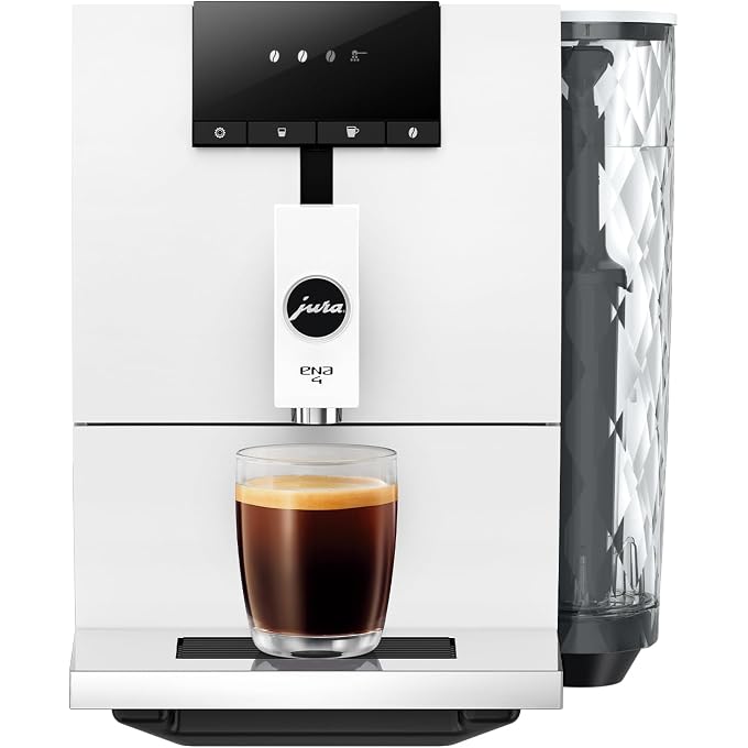 jura ENA 4 Full Nordic White Automatic Coffee Machine - Image 1