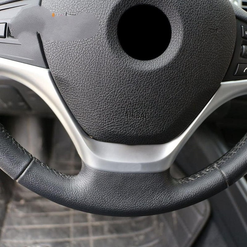 QASULER Car Steering Wheel Decoration Cover Trim Sticker for BMW - Image 2