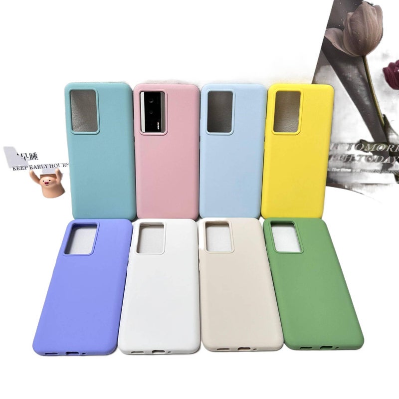 MS Silicone Protective Case for Redmi Note 13 with Drop Protection and Liquid Silicone plus Shockproof plus Solid Color plus Scratch Resistant in Matcha Green - Image 4