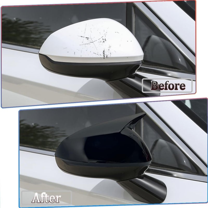 MUXEE Side Mirror Cover for Hyundai Sonata 2024 2025 - Bright Black, 2PCS Turn Signal Housing Accessories - Image 3