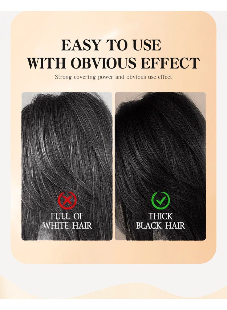 MEIDIAN 2 in 1 Instant Hair Color Stick, Waterproof and Sweat Proof Hair Dye Stick, Portable Touch-Up Hair Sticks With Comb for Women Men - Image 5