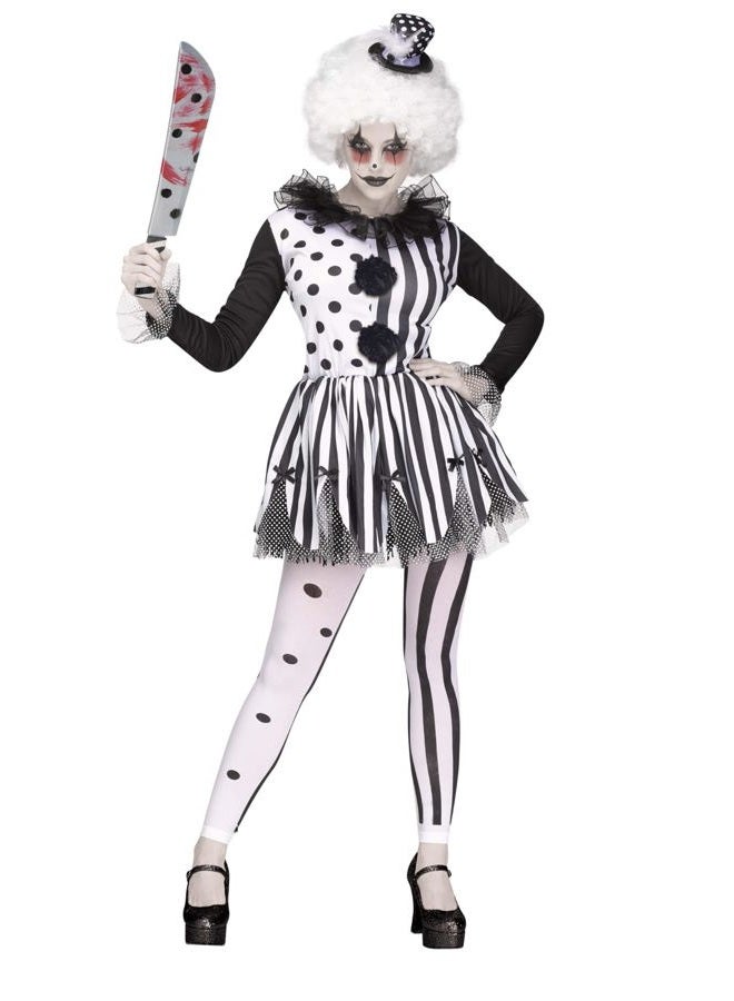 Fun World Women's Killer Clown Adult Costume, Small - Image 1