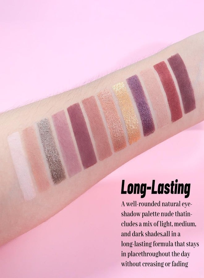 CAKAILA لوحة ظلال العيون الدخانية المحايدة، لوحة ظلال العيون الكريمية باللون الوردي العاري والذهبي، لوحات مكياج للنساء ذات صبغة عالية وظلال عيون طبيعية تدوم طويلاً، تبدو طبيعية، قابلة للخلط، نباتية - Image 5