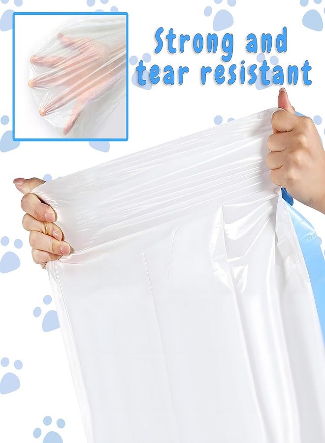 Cat Litter Bags 45 Count,19.68in x 17.71in Large Extra Cat Litter Liners with Drawstring, Heavy Duty Scratch Resistant Bags and Leak Proof Litter Tray Bags for Pet - Image 3