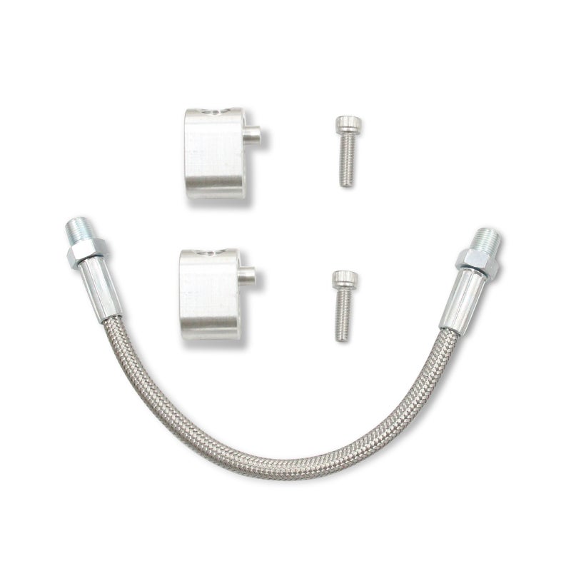 LS Engine 3-Bolt DBC DBW Gen 3 Throttle Body Bypass Aluminum Braided Hose Kit Coolant Crossover Steam Tube LSX LS1 LM7 LR4 LQ4 LS6 L59 LQ9 LM4 L33 551694H - Image 5