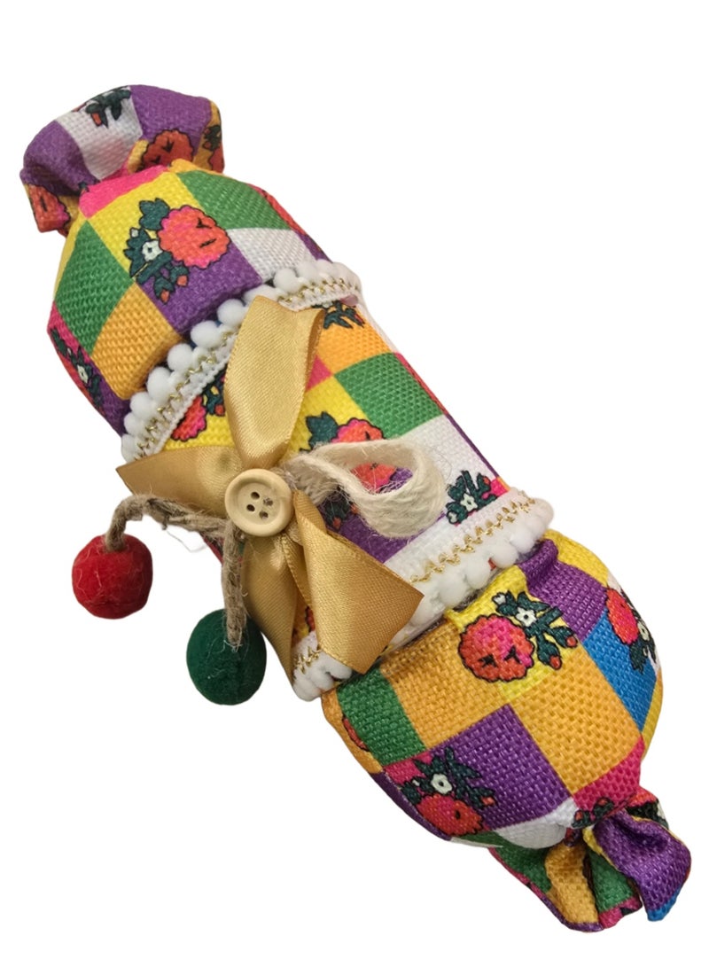 Multicolor Cylindrical Hag Al Laila Treat Box - Image 1