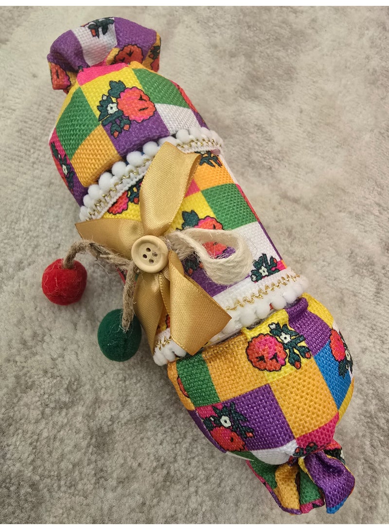 Multicolor Cylindrical Hag Al Laila Treat Box - Image 2