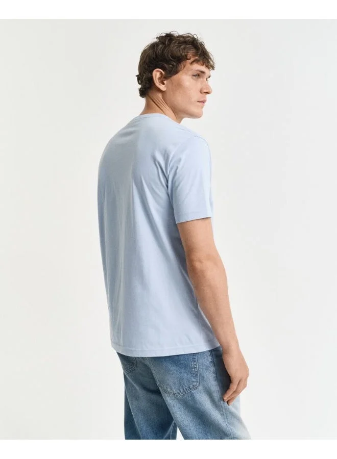 GANT  Gant Regular Shield Ss T-Shirt for Men | Best Price UAE