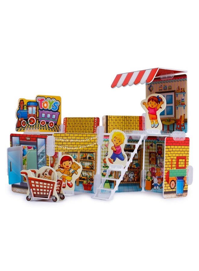 Webby Build Your Story Toys Shop Building Set - Image 1
