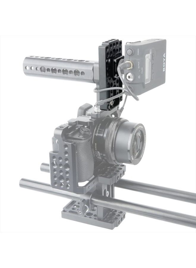 NICEYRIG Multifunctional Camera Cheese Easy Plate with Cold Shoe Mount for Railblocks, Dovetails and Short Rods  - Image 2