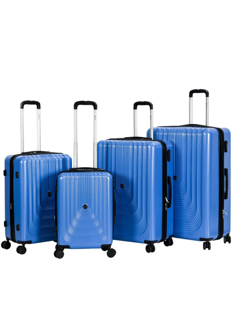 ستار لايف مجموعة حقائب سفر مكونة من 4 قطع من حقائب أمتعة السفر ذات الجانب الصلب من مادة ABS