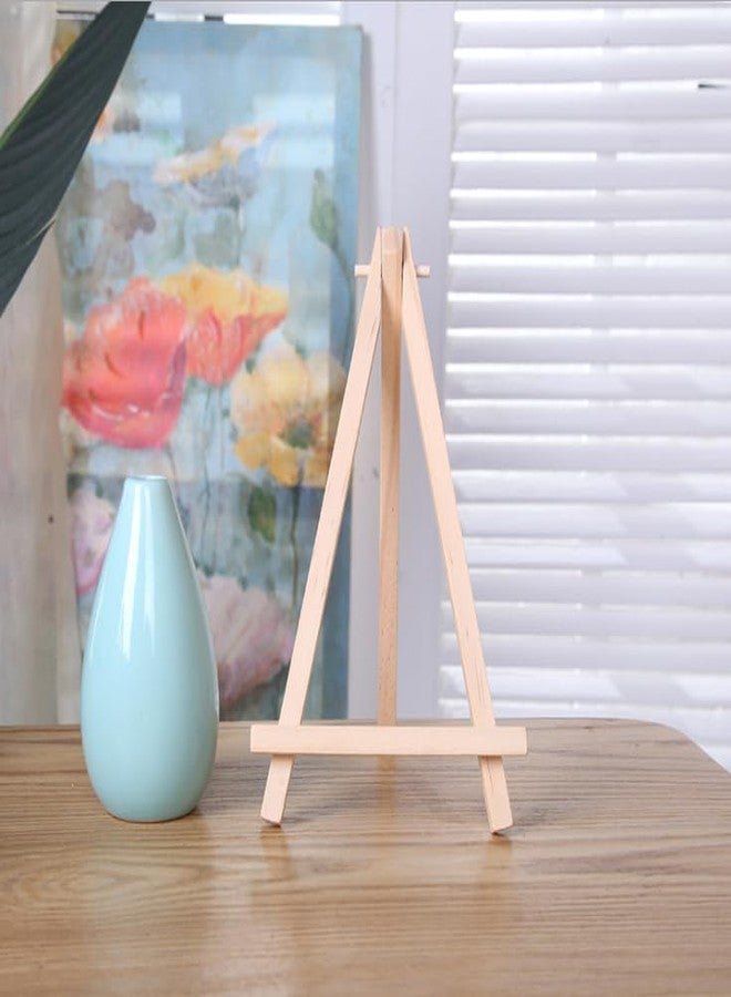THE ARTKING Pack of 6 Mini Wooden Display Easel Stand of 4Inch Natural Color, for Canvas Art and Photo Frames - Image 5