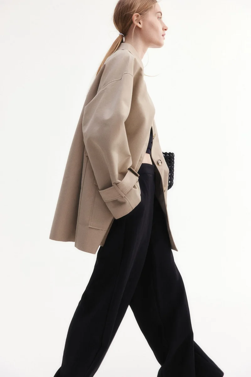 H&M Wide tailored trousers