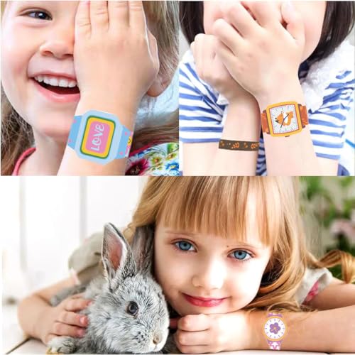 FFZDENA 30Pcs emporary Tattoo for Kids, Unicorn and Princess Stickers Set for Girls, Cute Stickers for Party Decorations, Creative Play Activities, Fun Return Gifts for Party Guests - Image 4