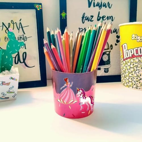 FFZDENA 30Pcs emporary Tattoo for Kids, Unicorn and Princess Stickers Set for Girls, Cute Stickers for Party Decorations, Creative Play Activities, Fun Return Gifts for Party Guests - Image 5