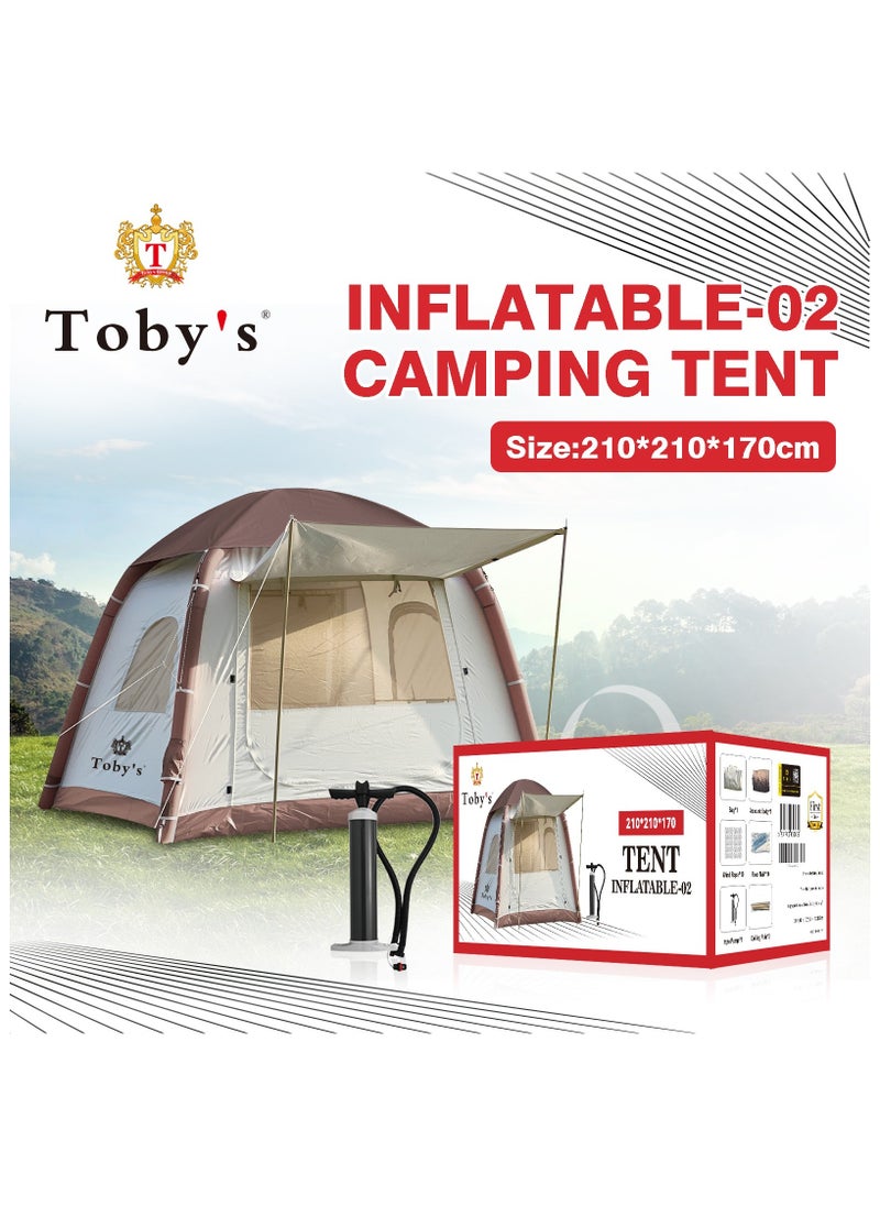 Toby's New Inflatable-02 Camping Tent with Pump Easy Setup 4 Season Glamping Tent 4-6 Persons - pzsku/ZFF9CAA1B967DFCE41362Z/45/_/1703316583/884ca1b5-f35a-41f0-ac4b-de7b53f79692