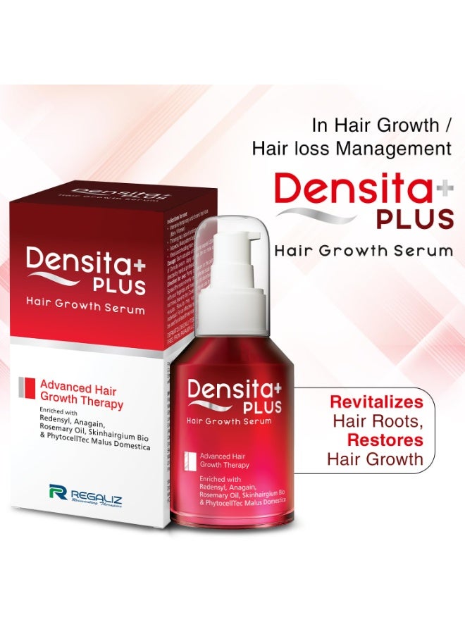 Regaliz Densita Plus Hair Growth Serum | With Redensyl, Anagain & Rosemary Oil | Helps Reduce Hair Fall, Strengthens Hair & Supports Healthy Growth | 60 ml - Image 3