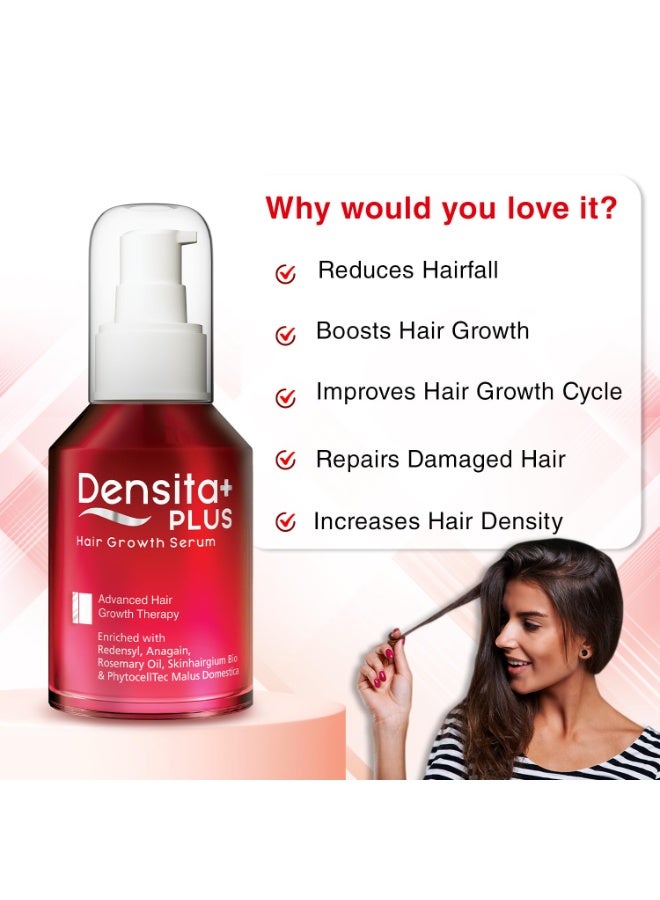 Regaliz Densita Plus Hair Growth Serum | With Redensyl, Anagain & Rosemary Oil | Helps Reduce Hair Fall, Strengthens Hair & Supports Healthy Growth | 60 ml - Image 2