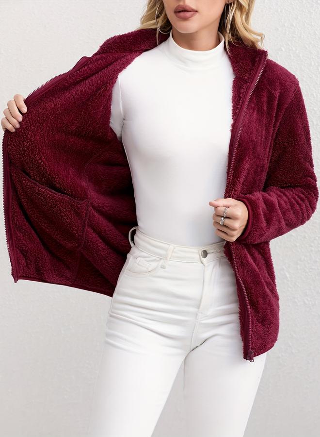 تايك تو جاكيت فليس بسحَّاب غلق - Image 4