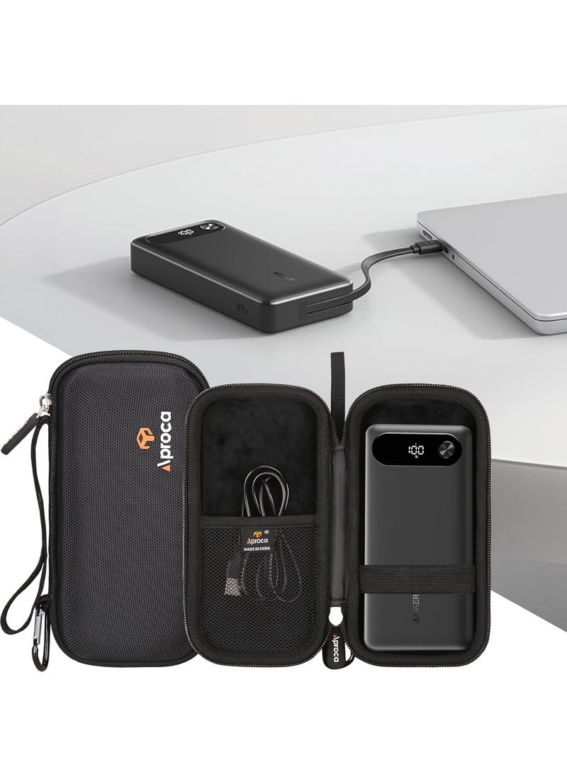 Aproca Aproca Black Portable Hard Storage Case for Anker Power Bank 20000mAh Portable Charger  - Image 4