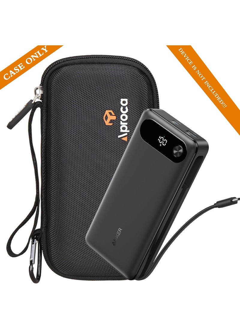 Aproca Aproca Black Portable Hard Storage Case for Anker Power Bank 20000mAh Portable Charger  - Image 5