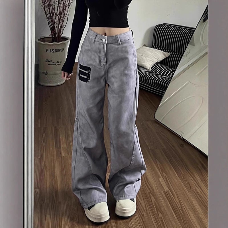 Unisex Casual Daily Denim Jeans - Image 3